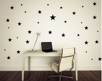Stars Wall Decal Nursery Modern Pattern Vinyl Sticker Stars Wall Decal Nursery Modern Pattern Vinyl Sticker